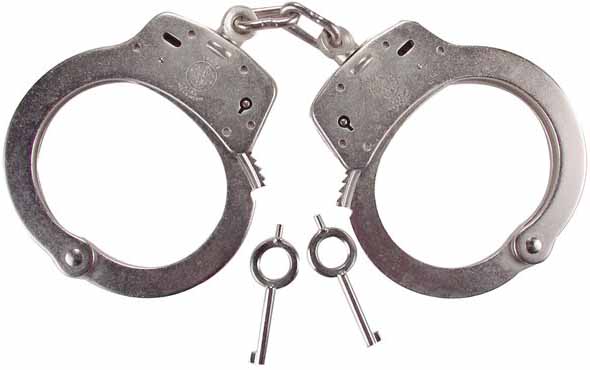 Model 100 Handcuff, Standard, Nickel, SWC100