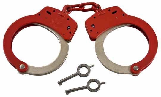 Model 100 Handcuff, Weather Shield, Red, SWC149