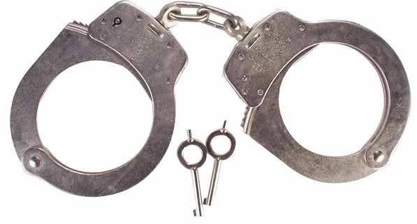 Model 1 Handcuff, Universal, Oversize, Nickel, SWC1