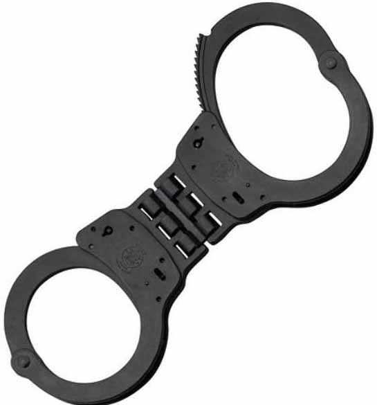 Hinged Handcuff, Blue, SWC300B