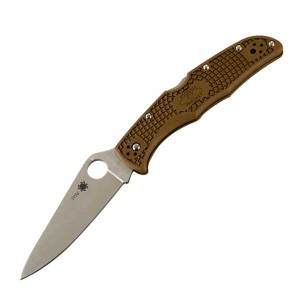 Endura 4, Brown FRN Handle, Plain,  C10FPBN