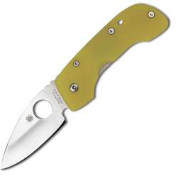 Leaf Storm, Titanium & Natural G-10 Handle, Plain,  C128GP