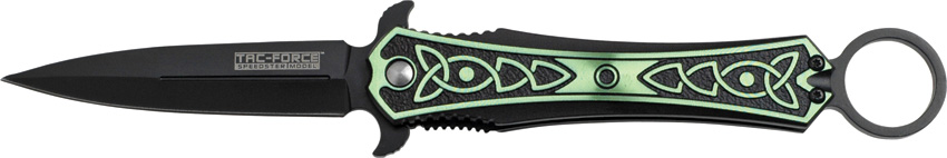 Tac Force 5.5" Black/Green, 753GN