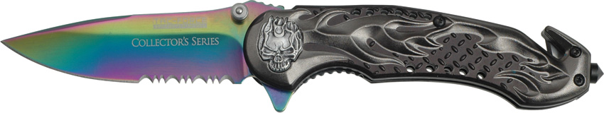 Tac Force Flaming Skull, 736BRB