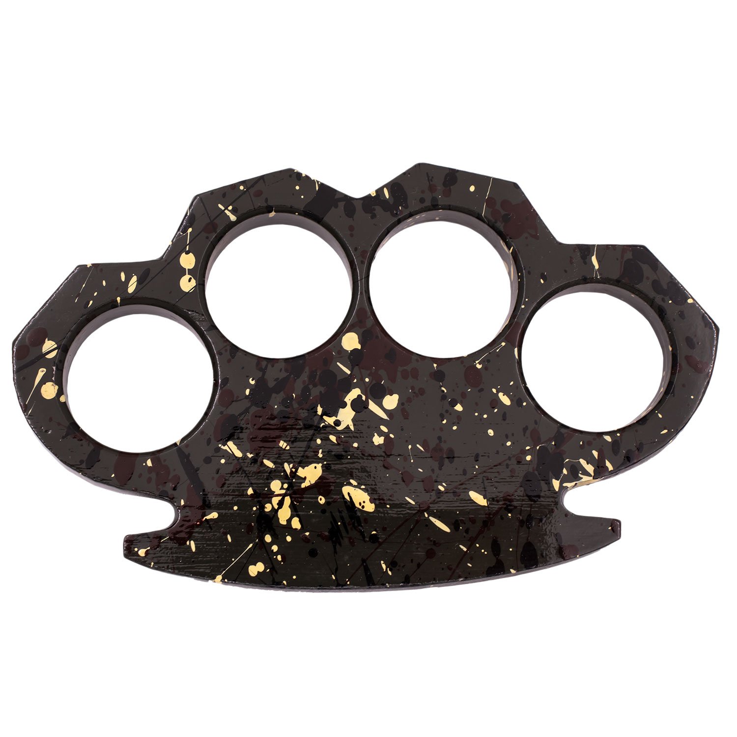 Brass Knuckles Camo Paint Splatter