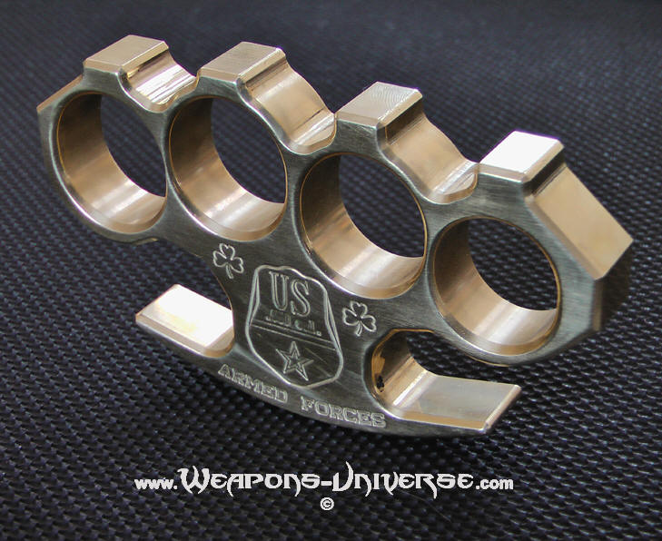 100% Real Brass Knuckles, Armed Forces, USA