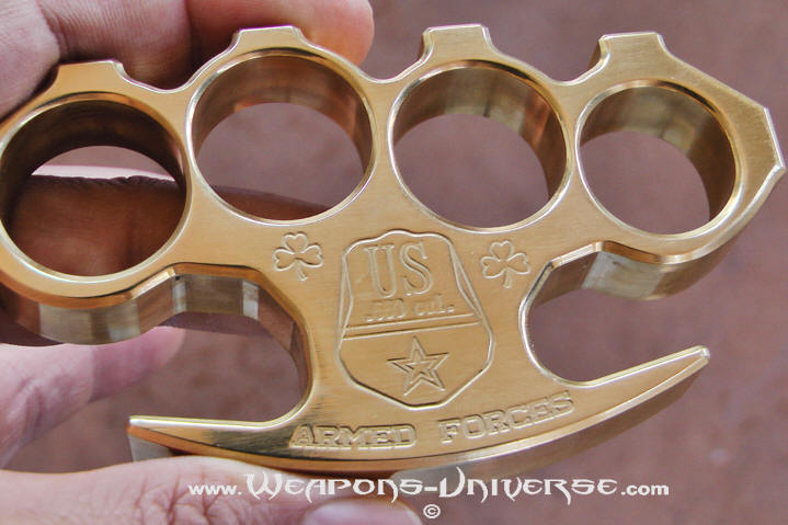 100% Pure Brass Knuckles, Armed Forces, USA