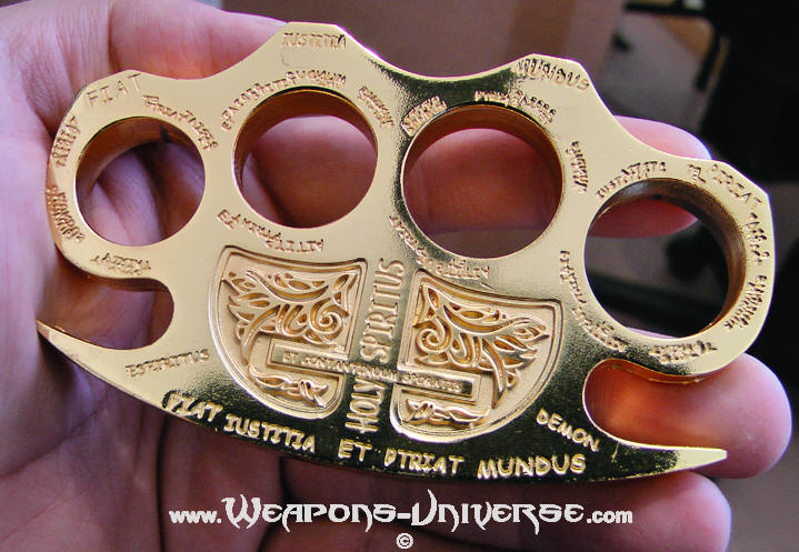 Gold Constantine Brass Knuckles