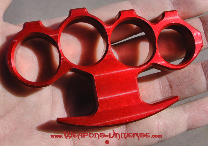 Red Brass Knuckles