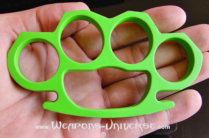 Lime Green Brass Knuckles