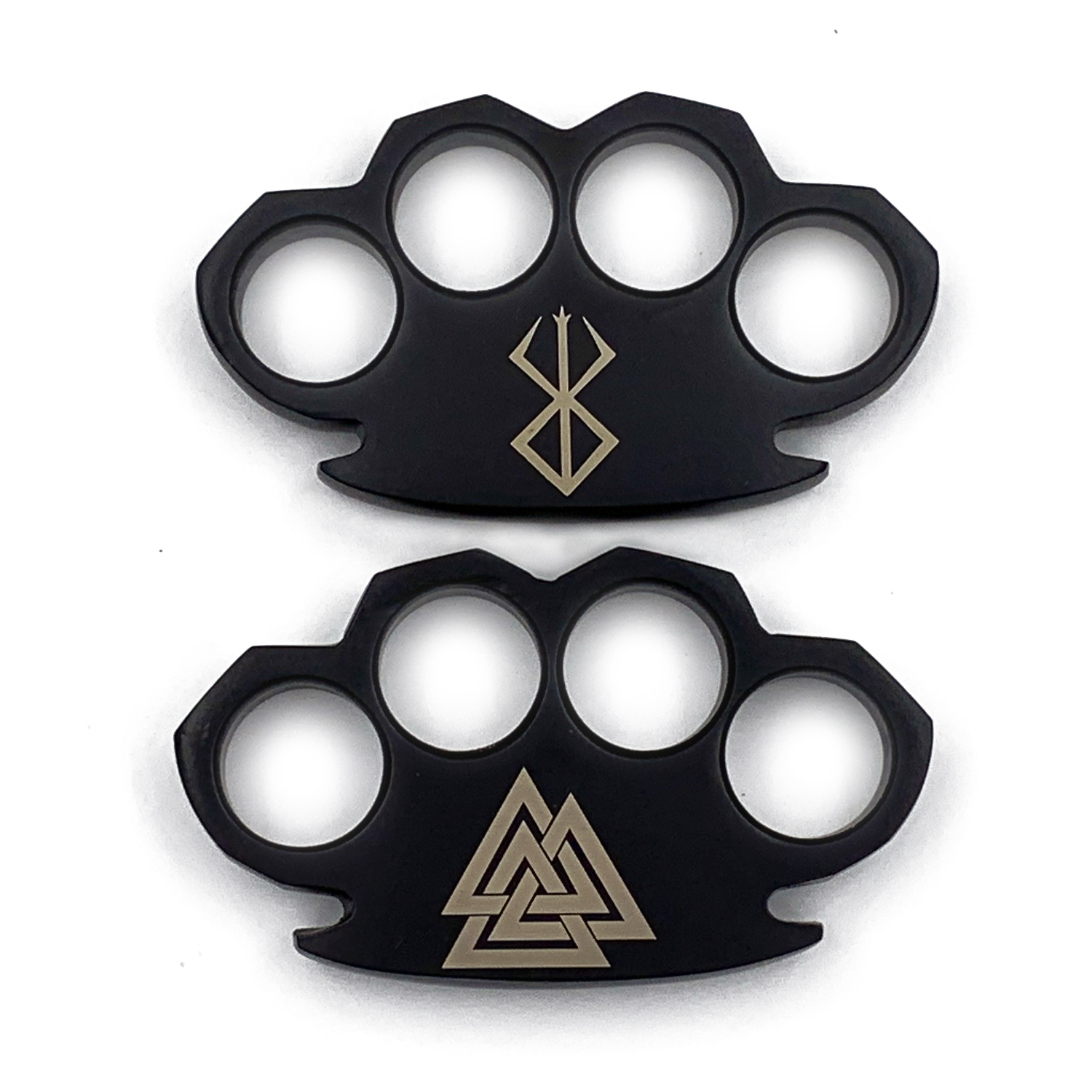 CI 400 BK CL VIKING RUNE SET Viking Runes Berserker and The Valknut Runes Super Heavy Viking Brass Knuckles