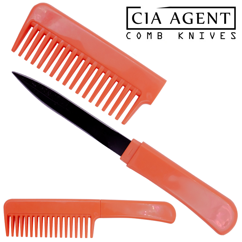 CIA Agent Comb Knife, Salmon