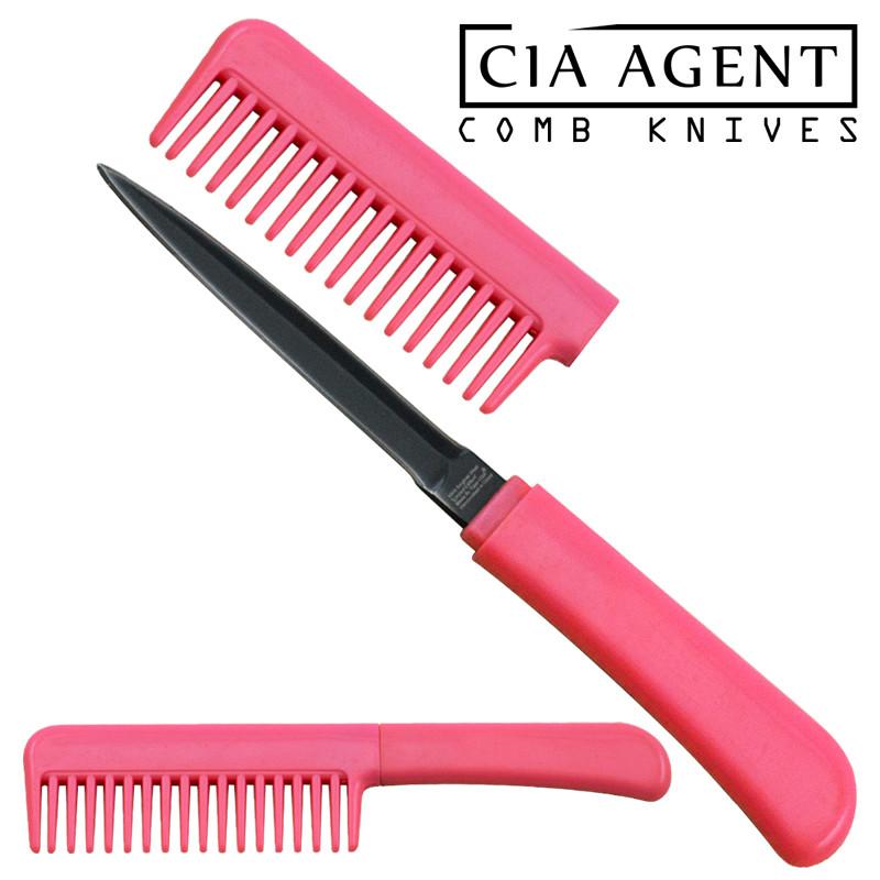CIA Agent Comb Knife, Pink