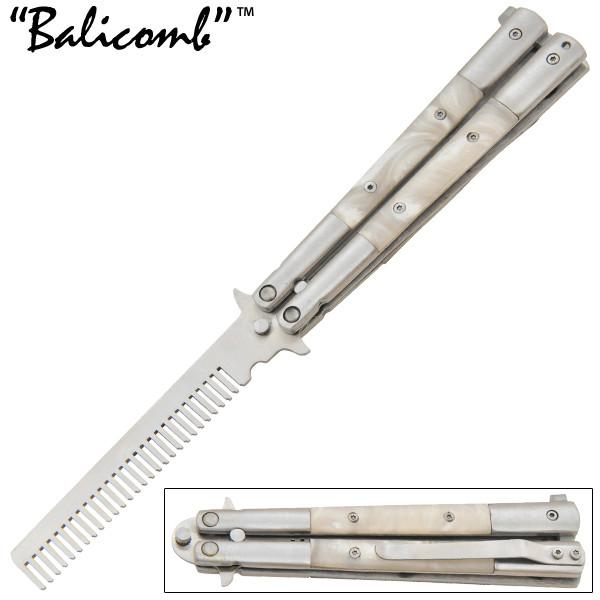 Butterfly Knife Trainer, White Pearl