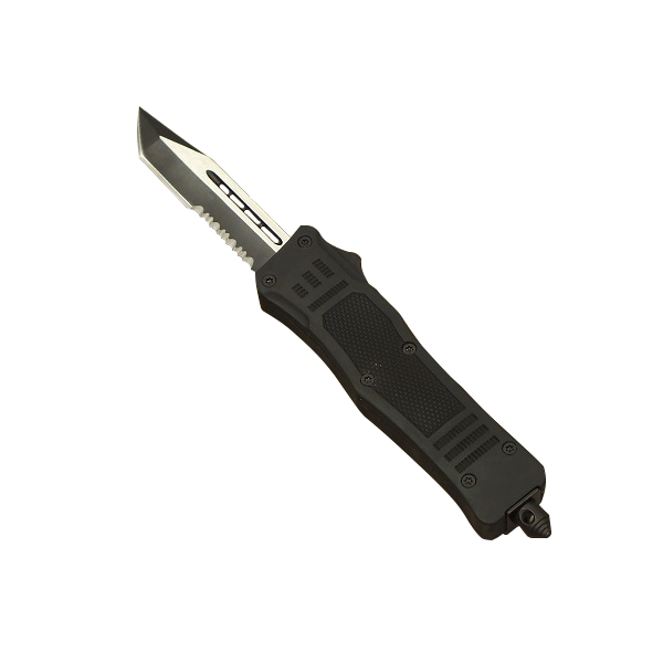 CO S BK T Covert Ops OTF Automatic Knife Black Tanto Small
