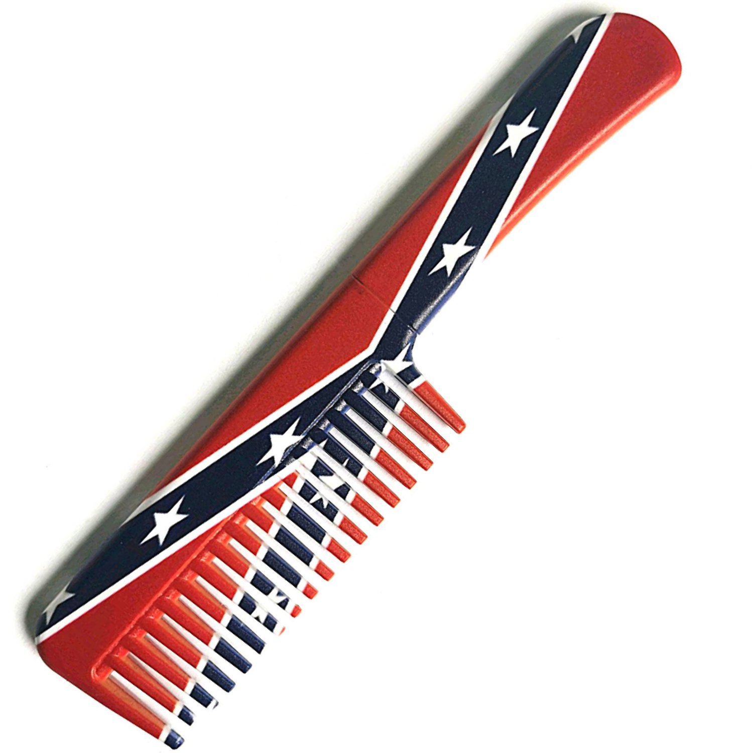 Comb Knife Rebel Flag
