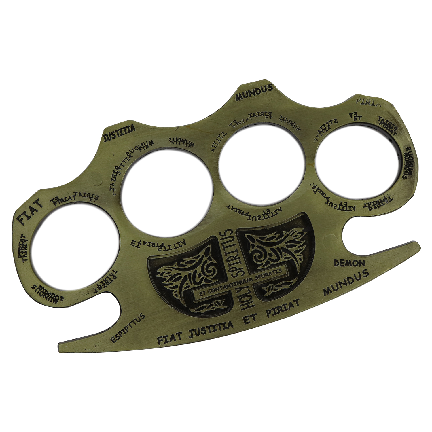 Constantine Brass Knuckles Antique Brass