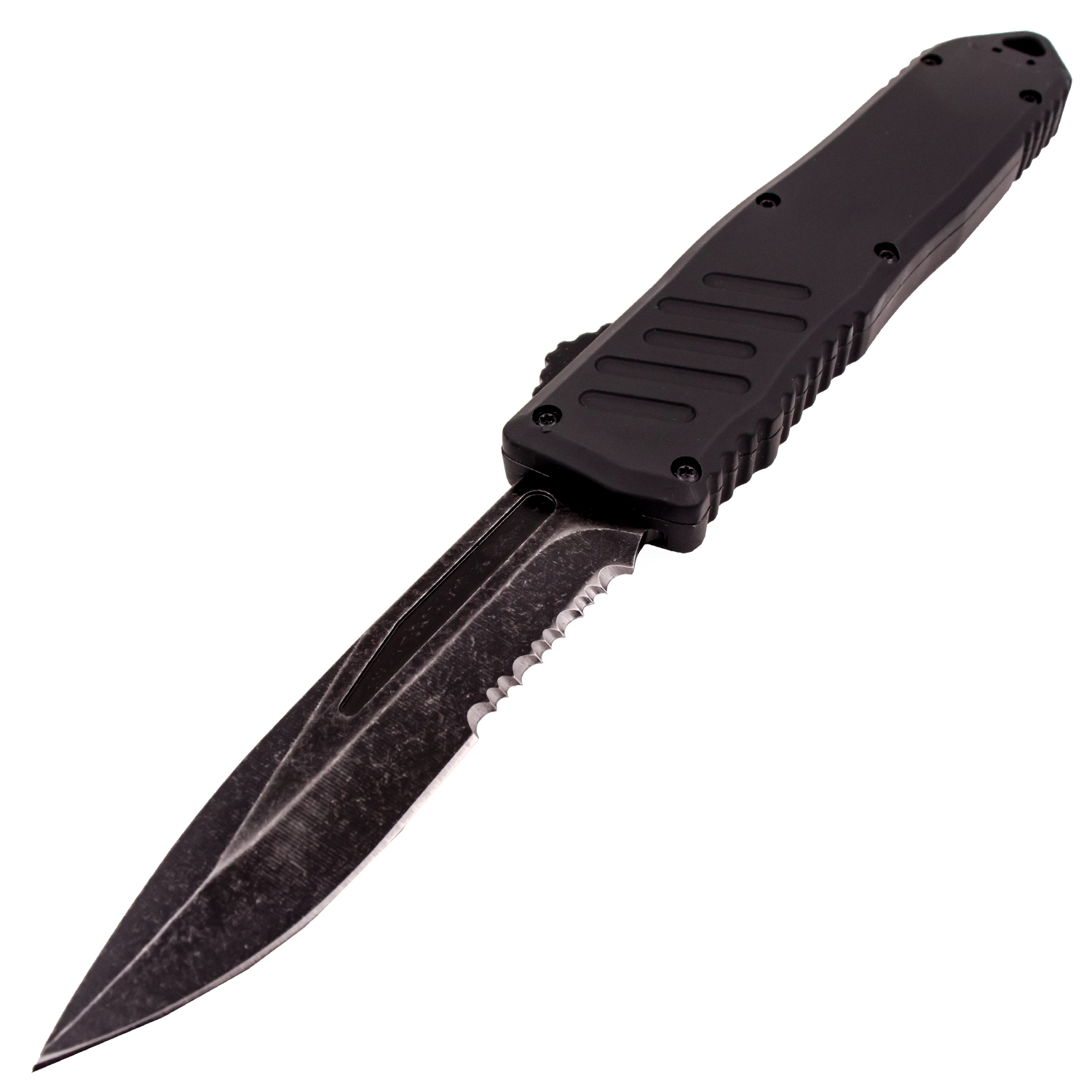Covert OPS USA OTF Automatic Knife 9 inch Overall D2 Steel Blade Stonewash