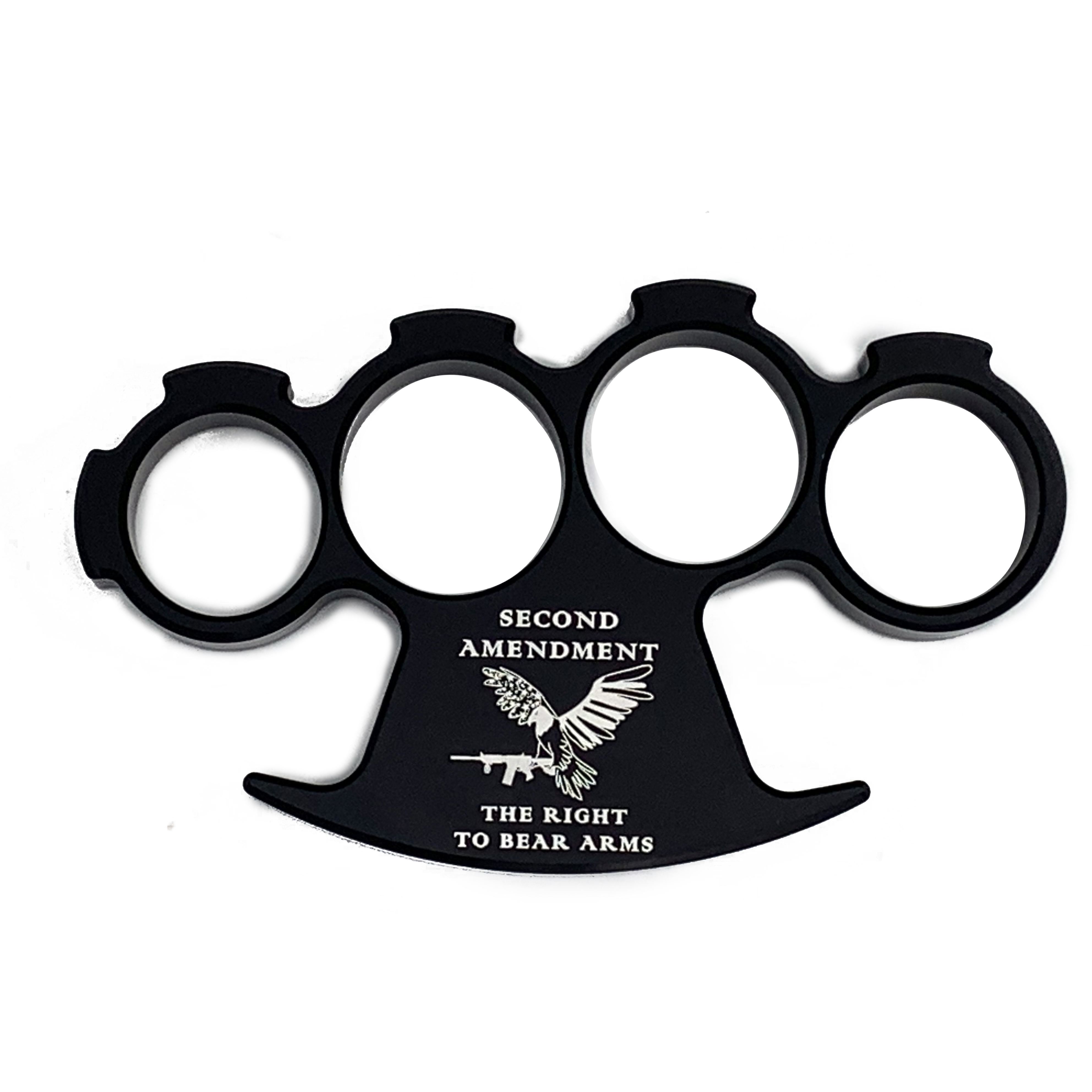 DR BK L American Made Dark Rift Armory CNC Aircraft Aluminum Brass Knuckles Large