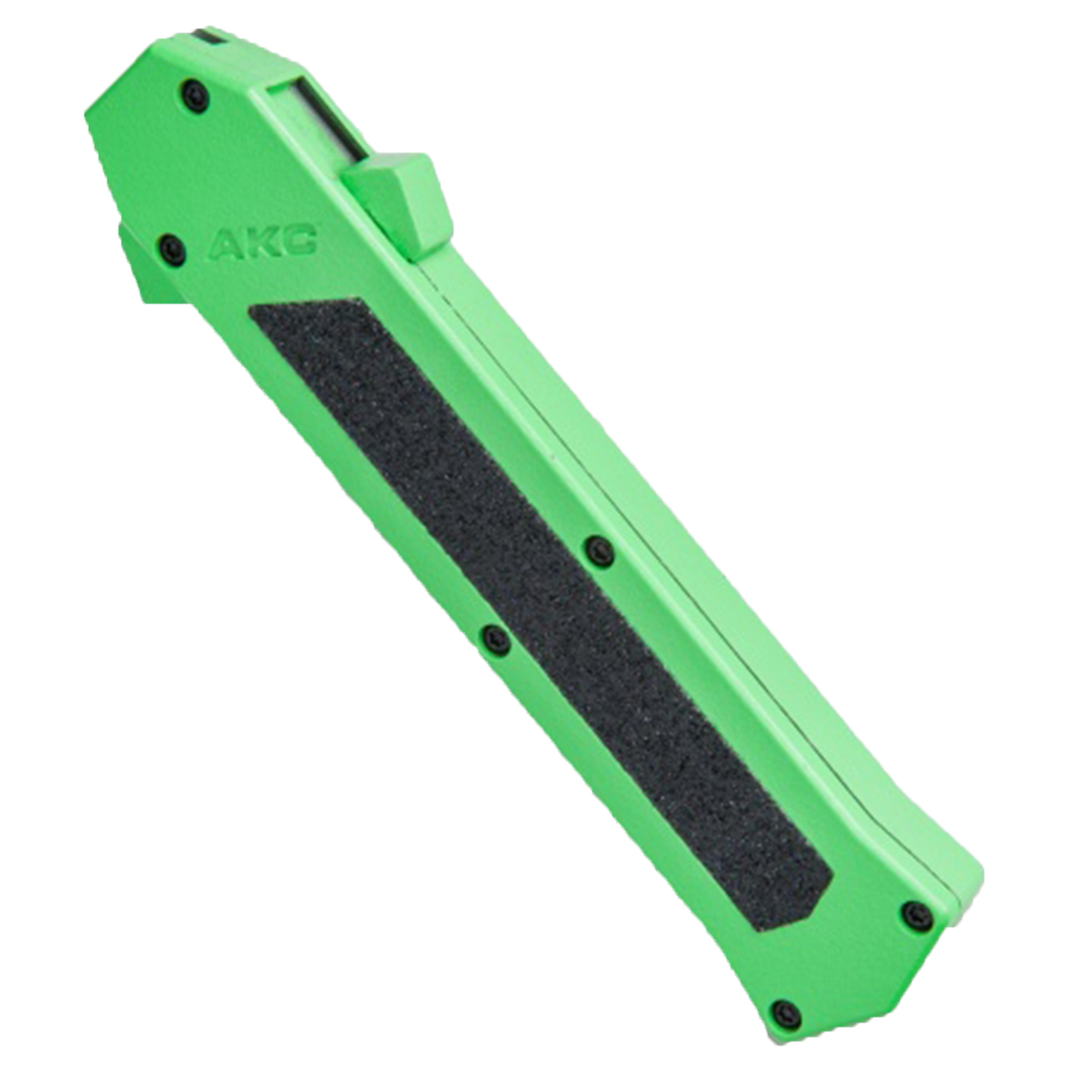 F16 Textured Handle Neon Green Bayonet OTF Automatic Knife