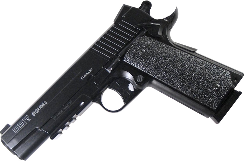 Firepower Sig Sauer GSR .177 cal. CO2 Semi Auto Non Blowback Airgun Pistol with Metal Slide