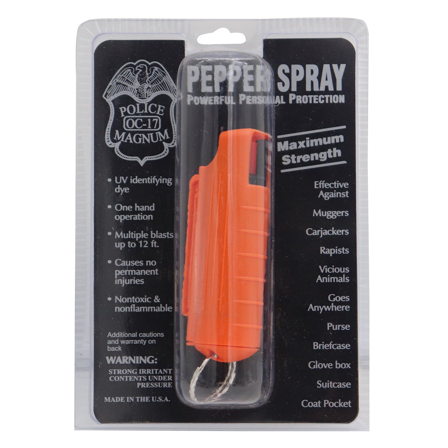 Half Ounce Police Strength OC 17 Magnum Pepper Spray