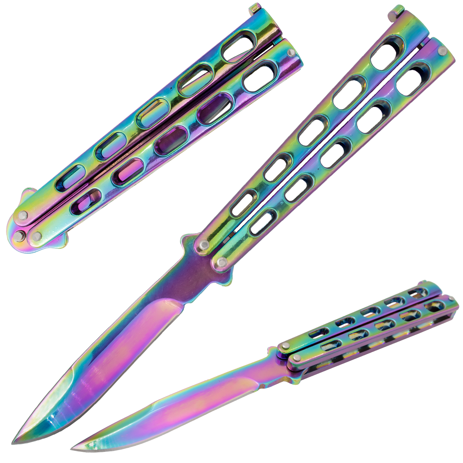 Industrial State of The Art Butterfly Knife Titanium