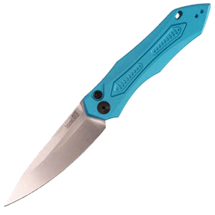 Kershaw Launch 6 Stonewash Drop Point Plain Automatic Knife