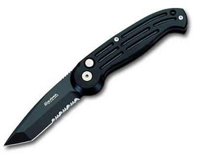 Magnum Tanto - Black - Serrated Blade BOK018