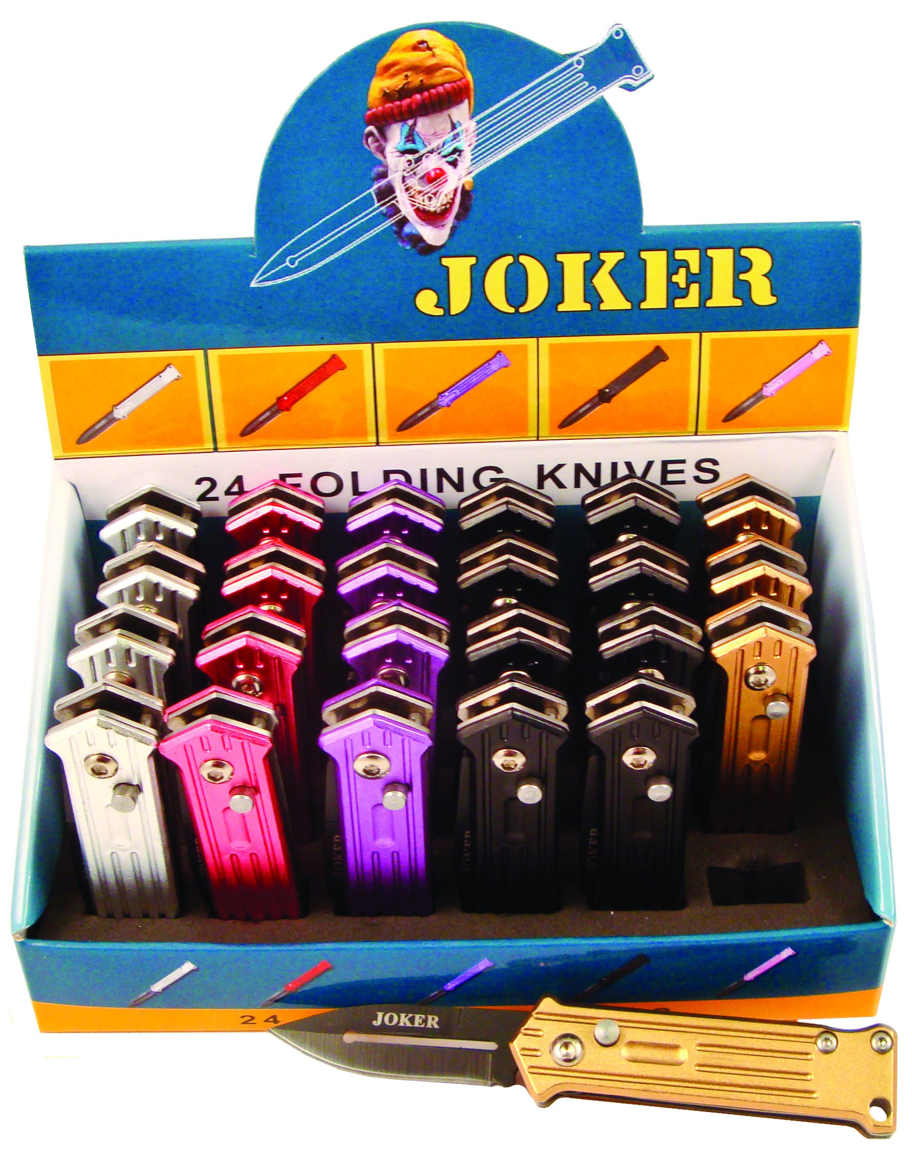 Mini Autos 24 Pack - Joker SBJK888S