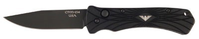 Mini E.R.T. Automatic Folding Knife - Black PARAMERTD