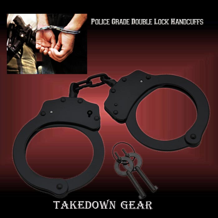 Double Lock "Takedown" Tactical Handcuffs, P15912