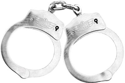 UZI Handcuffs - Silver