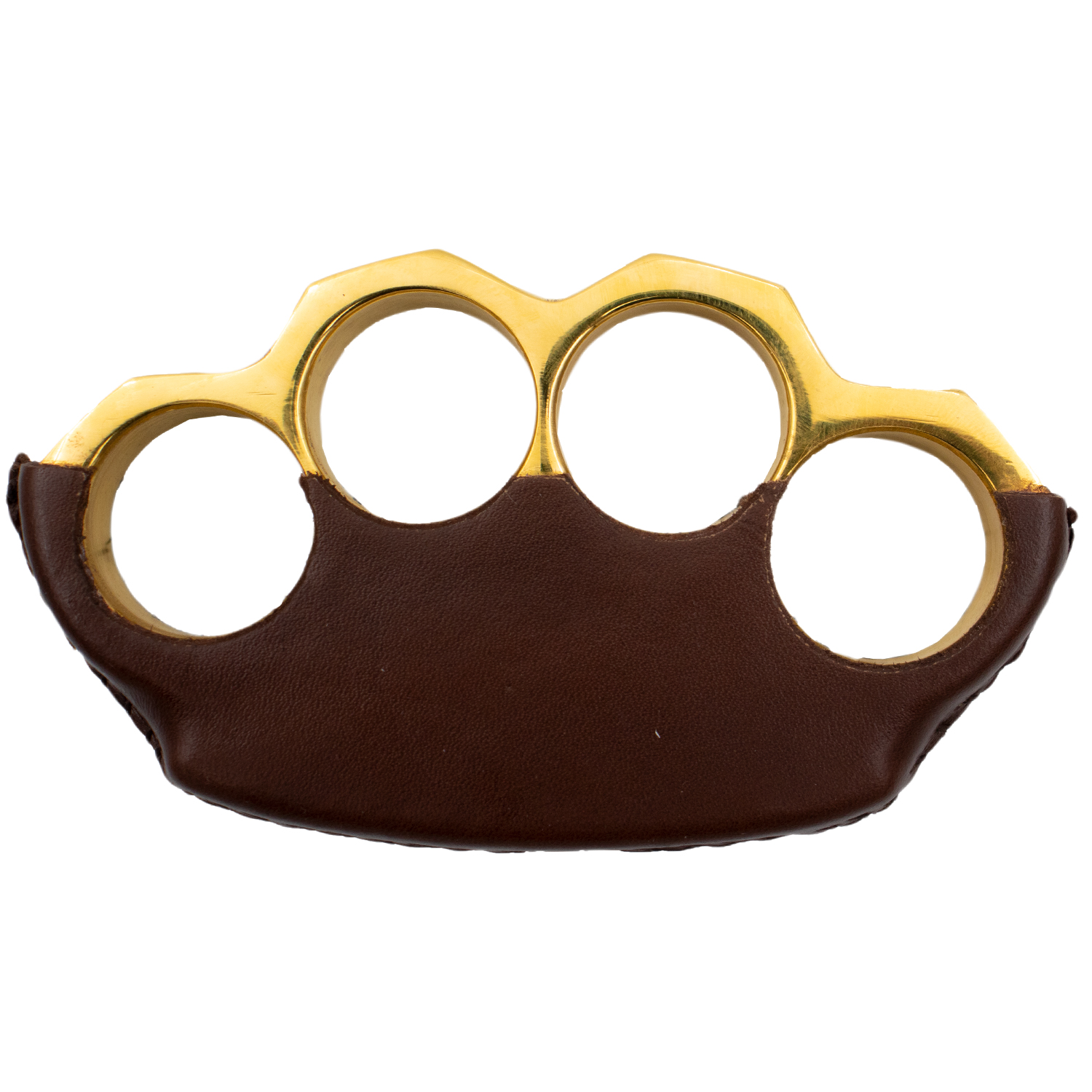 Leather 1 Pound Brass Knuckles