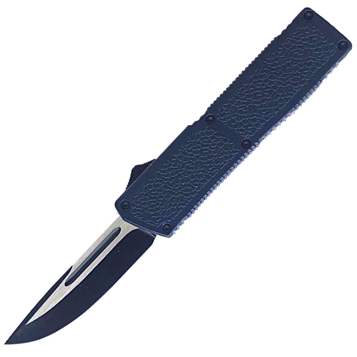 Lighting Action Assisted Knife Black Killa Drop Point