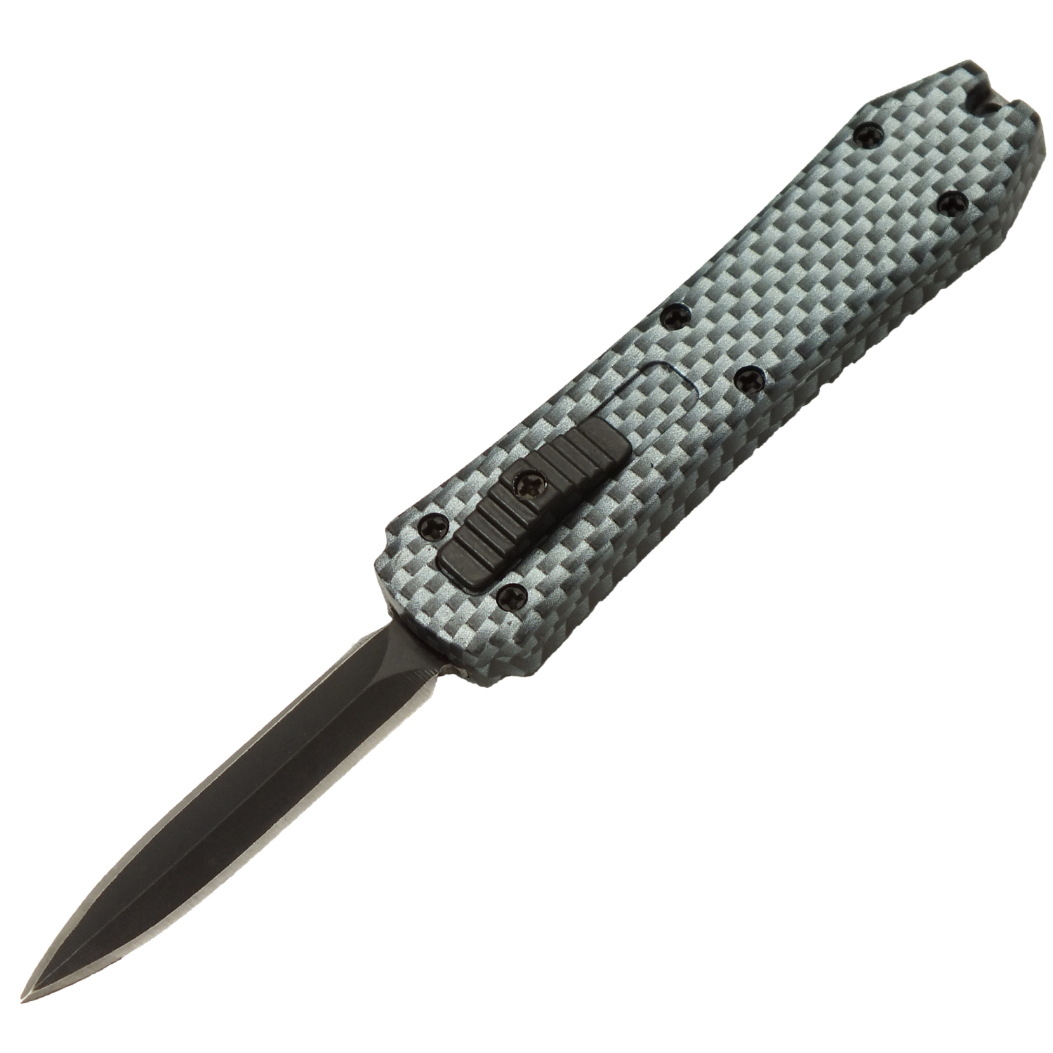 Mini Joker Carbon Fiber Weave Small OTF Pocket Knife