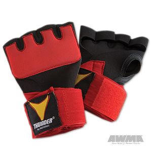 ProForce Thunder Neoprene Gel Hand Wraps - Red, 80066