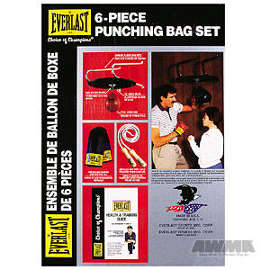 Everlast 6-Piece Punching Bag Set, 84250