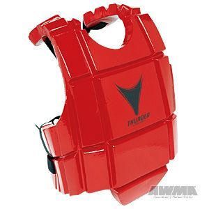 ProForce Thunder Sports Body Guard - Red, 8195
