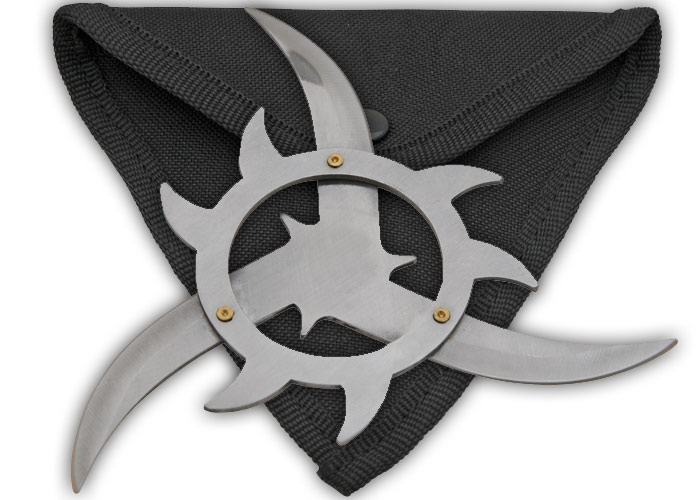 4.5 Spiked Corona Throwing Star, Z1019SL