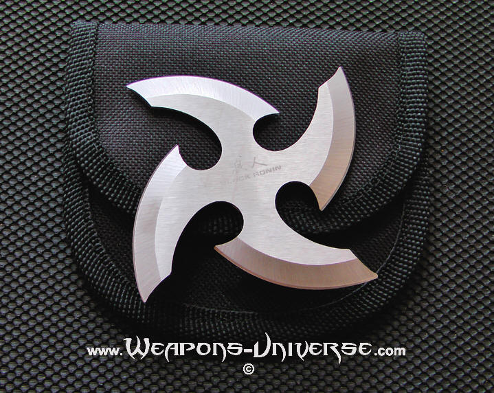 Black Ronin Throwing Star, Silver, 3.5 inches, United Cutlery, #UC2683