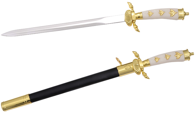16.5" Mini Sword - Leaf Design