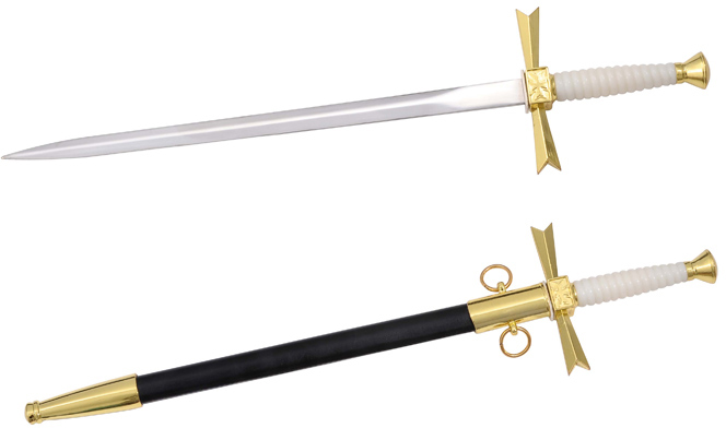 14.5" Mini Sword - Cross Design