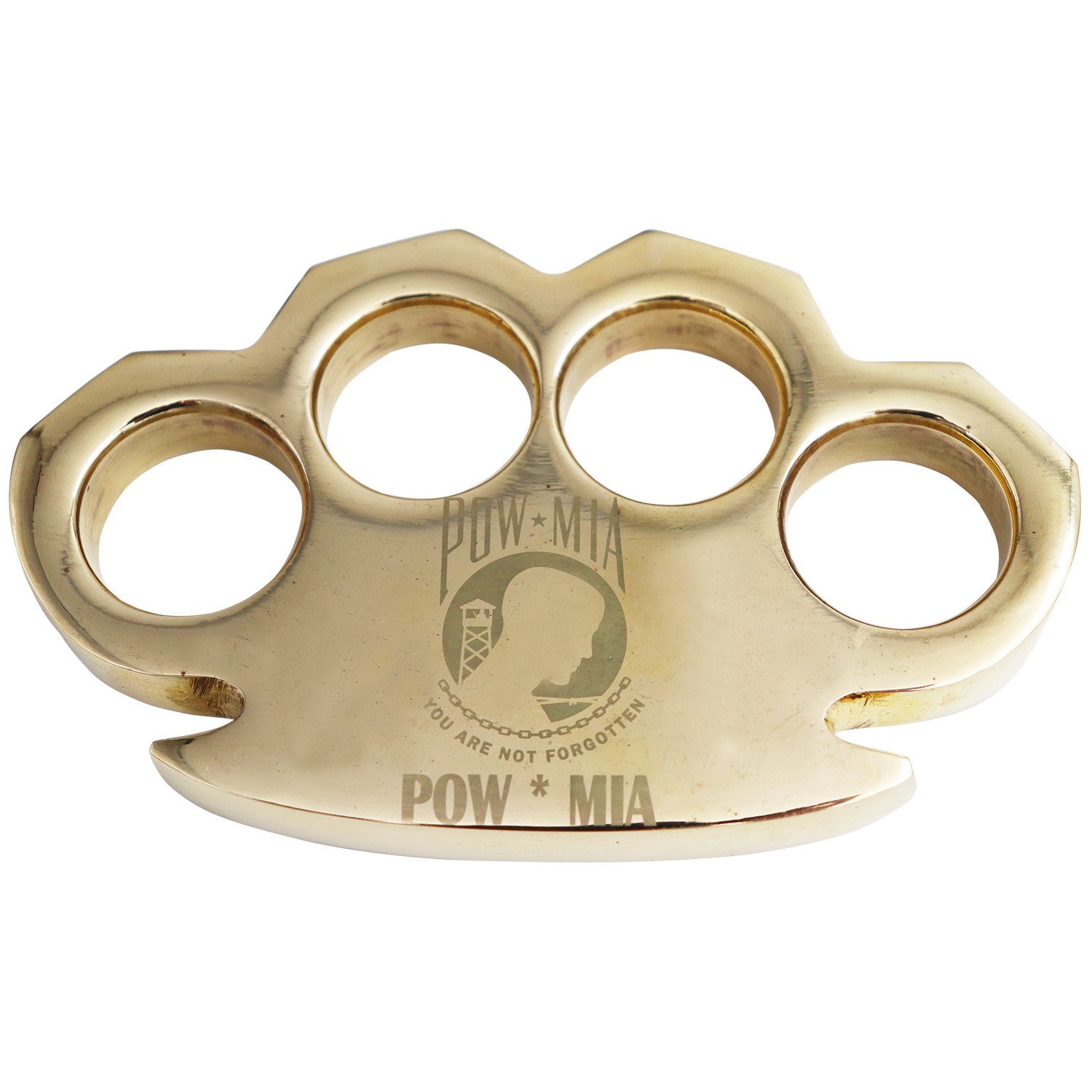 POW MIA Not Forgotten Hercules Massive 1 5 Pound Brass Knuckles