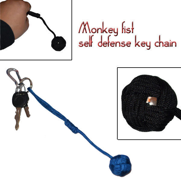 Small Self-Defense Monkey Fist Keying-Royal Blue