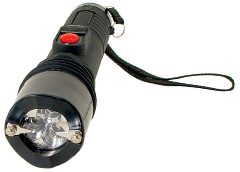 Security Guard Stun Flashlight Rechargeable - 4.000.000 Volts