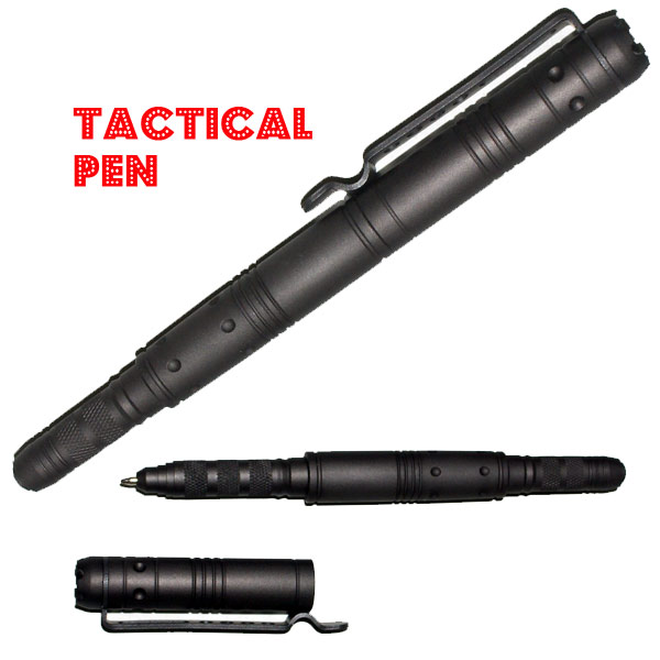 6" Tactical Self defense Pen- Charcoal Gray