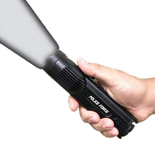 Police Force Tactical High Power Stun Flashlight 15M