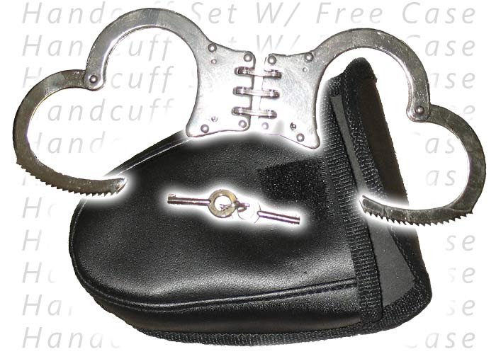 Handcuff Set W/ Free Case P-0867-01