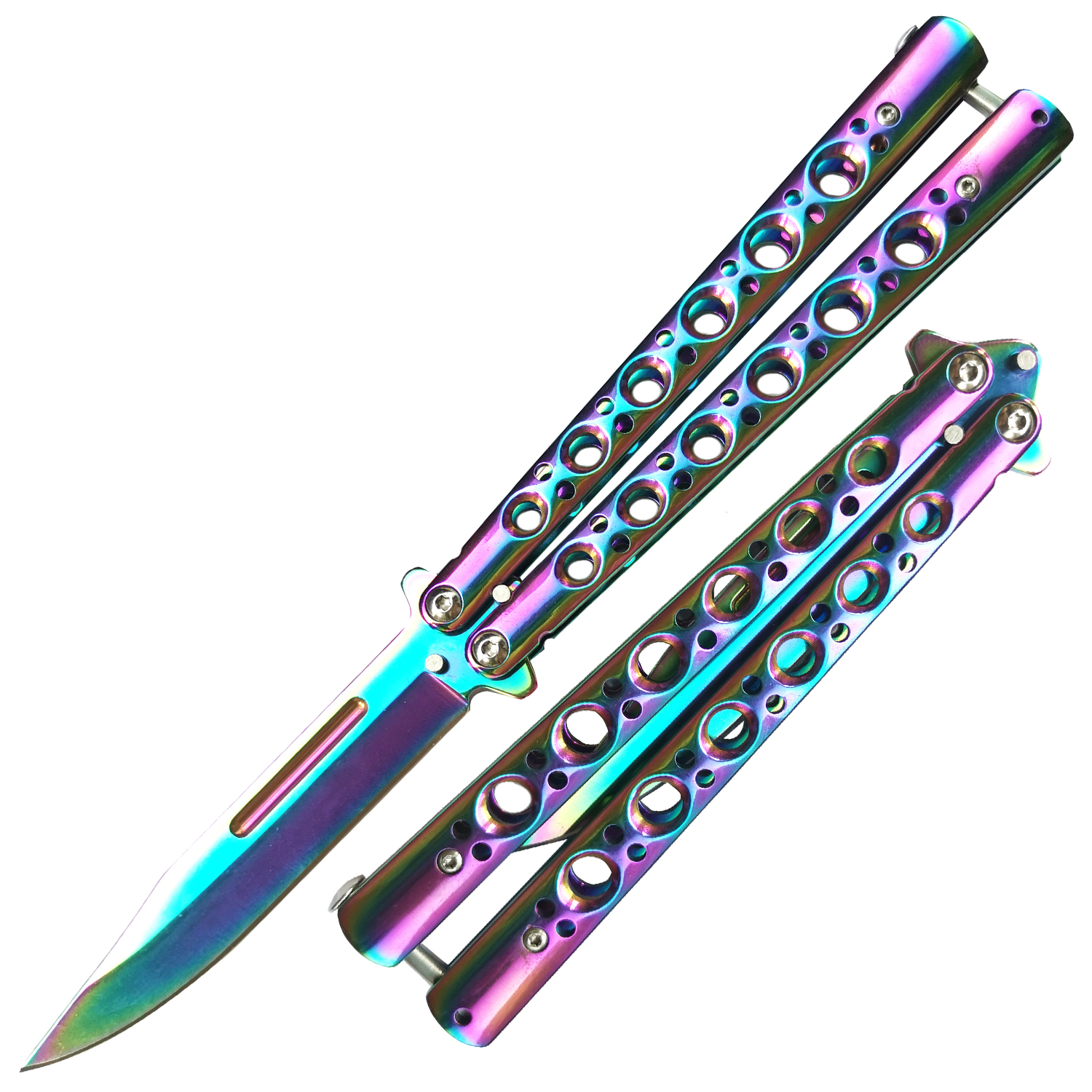 Amazon.com : Butterfly Knife Trainer - Balisong Trainer - Practice  Butterfly Knife - Balisong Butterfly Knives NOT Real NOT Sharp Blade -  Black Dull Trick Butterfly Knifes - Butter Fly Knife Training